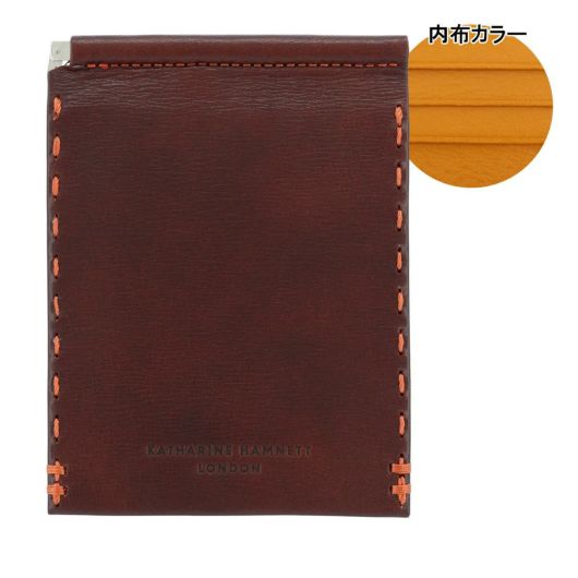 キャサリンハムネット 札ばさみ マネークリップ メンズ カラー