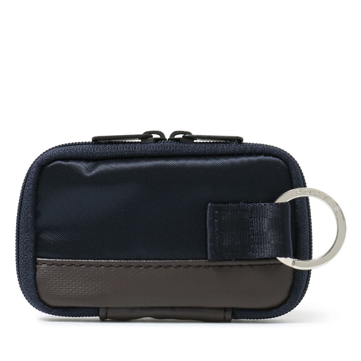 sacai × PORTER 味わい深い クラッチバッグ ネイビー