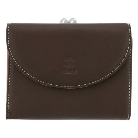 コムサ 二つ折り財布 ガマ口 マカロン 0074701