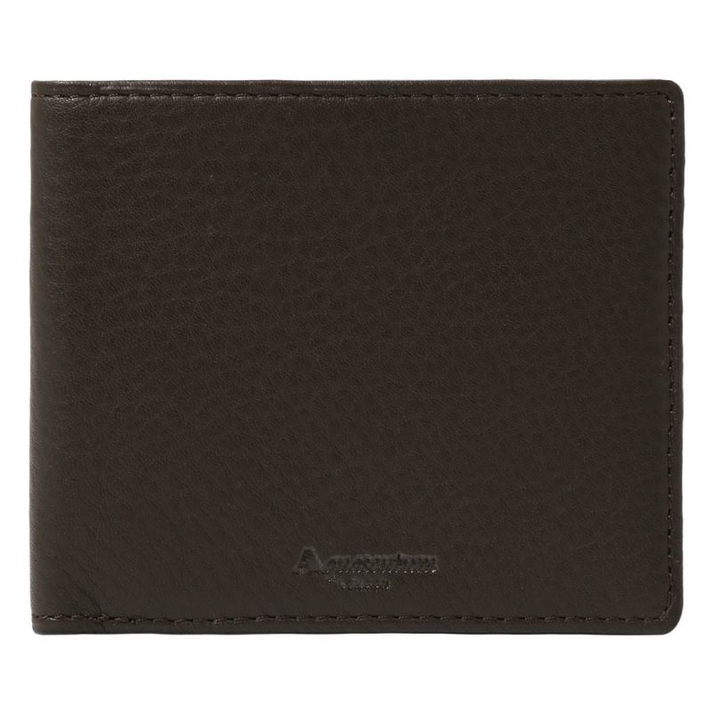 Aquascutum 二つ折り財布 アクアスキュータム｜二つ折り財布 銭入れあり｜羊革｜サットン
