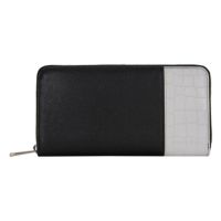 パトリックコックス ラウンドファスナー長財布 エンボスレザー