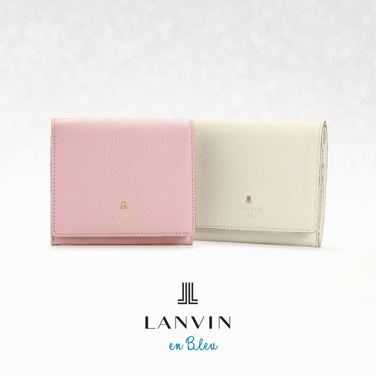 ランバン オン ブルー LANVIN en Bleu ルナ 名刺入れ （ピンク