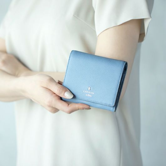ランバンオンブルー 二つ折り財布 メラニー レディース 483222