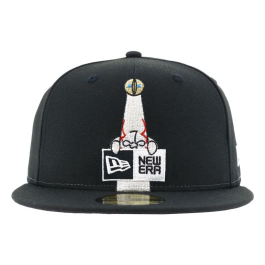 ニューエラ 岡本太郎 コラボ 太陽の塔 キャップ ボックスロゴ 59FIFTY