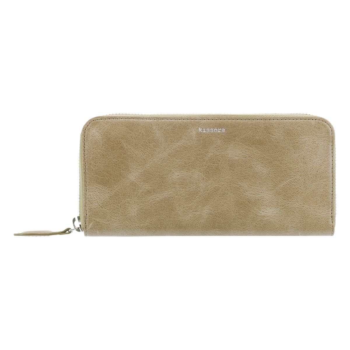 キソラ 長財布 ラウンドファスナー KIEN-155 オックスフォード