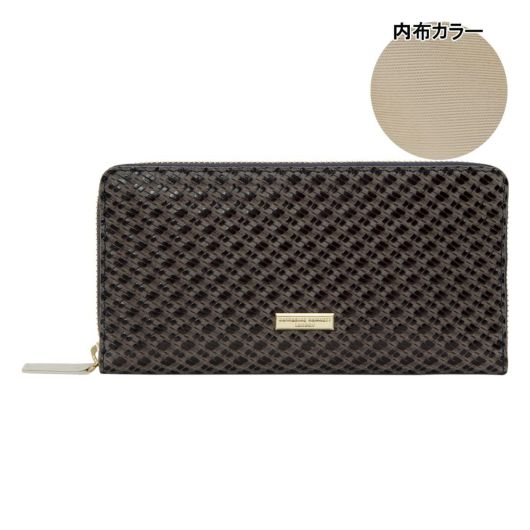 キャサリンハムネット ロンドン 長財布 バスケット KHP-595
