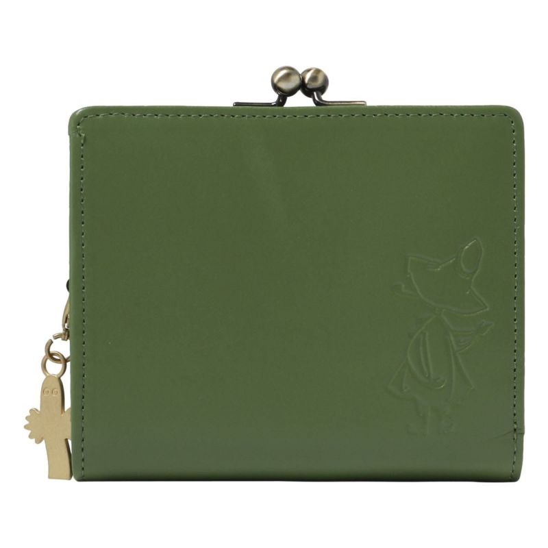 ムーミン✕kissora 工場 スナフキン三つ折り財布 Kissora ムーミン