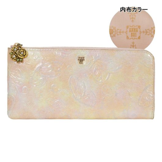 アナスイ 長財布 L字ファスナー レディース パピヨン 315812 ANNA SUI ...