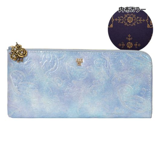 アナスイ 長財布 L字ファスナー レディース パピヨン 315812 ANNA SUI | 牛革 本革 レザー 蝶 | 長財布 | サックスバー  SAC'S BAR公式サイト