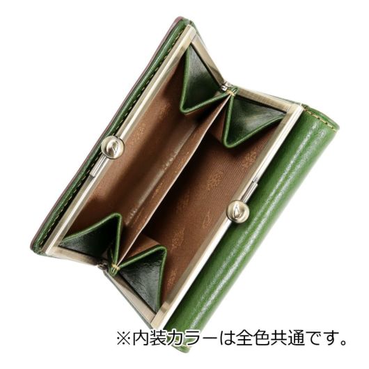 ダコタ 二つ折り財布 本革 レザー トリコローレ レディース