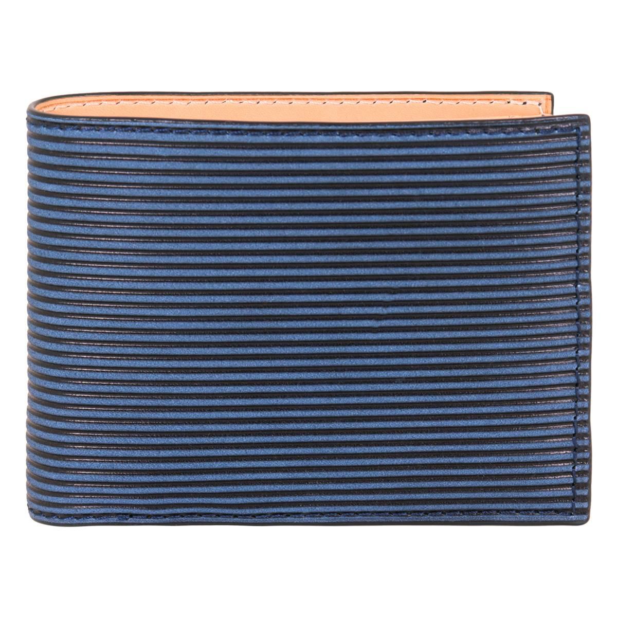 バギーポート 札入れ ZYS298 藍染型押しストレート