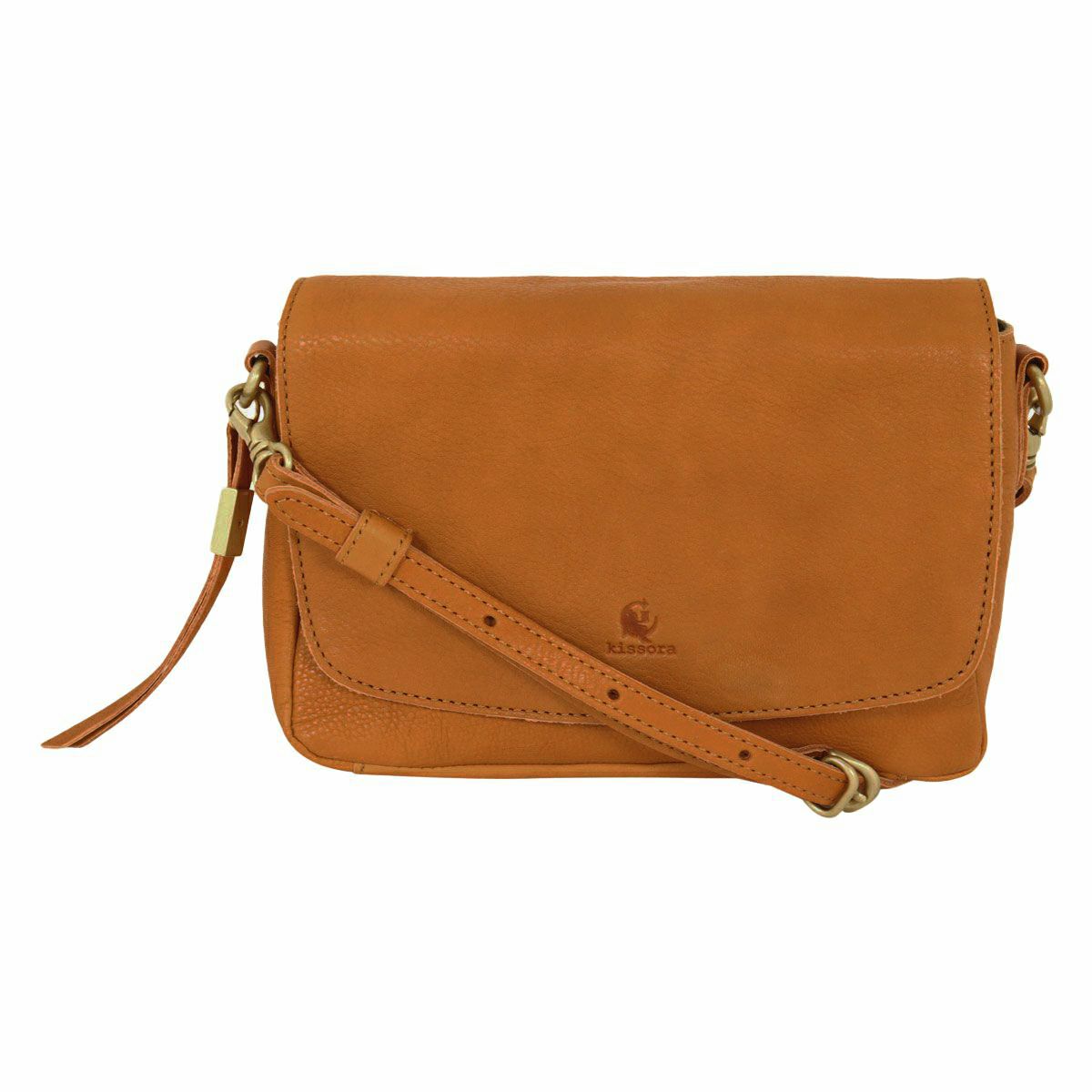 キソラ かぶせﾐﾆｼｮﾙﾀﾞｰ kiob-081 オリーブヌメ