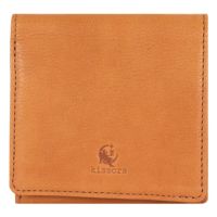 キソラ 二つ折り財布 kien-162 オリーブヌメ