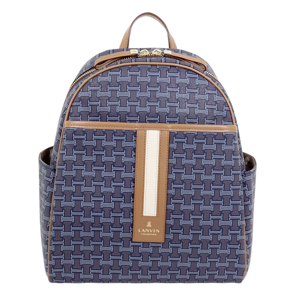 【16】ネイビー/キャメル