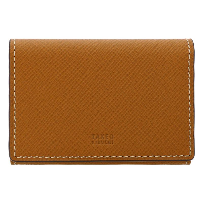 タケオキクチ 名刺入れ カードケース 本革 メンズ パナマ 729623 TAKEO