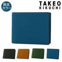 タケオキクチ 二つ折り財布 パナマ 729624
