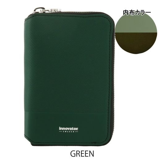 イノベーター 二つ折り財布 ラウンドファスナーM INW42 innovator 本