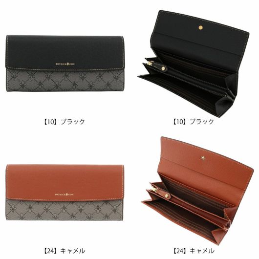 パトリックコックス 長財布 かぶせ リッチ 本革 レザー パトリックコックス 長財布 かぶせ リッチ 本革 レザー