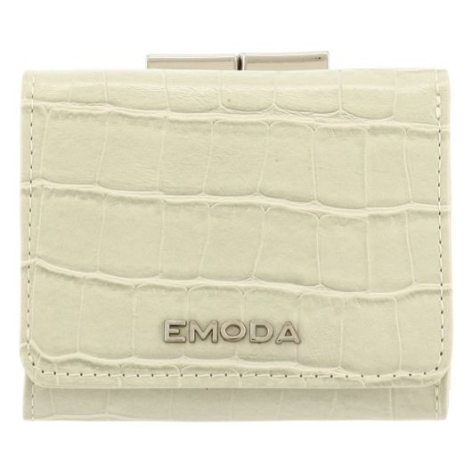 エモダ 三つ折り財布 EM-9797 クロコ型押し