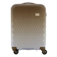 輝光　　シングル2枚　ブルー・ベージュ シフレ スーツケース 32L 48cm 2.8kg ルナルクス LUN2116K-48 Siffler