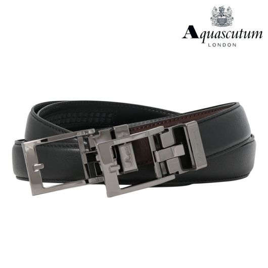 アクアスキュータム ベルト メンズ 620014 Aquascutum｜本革 レザー