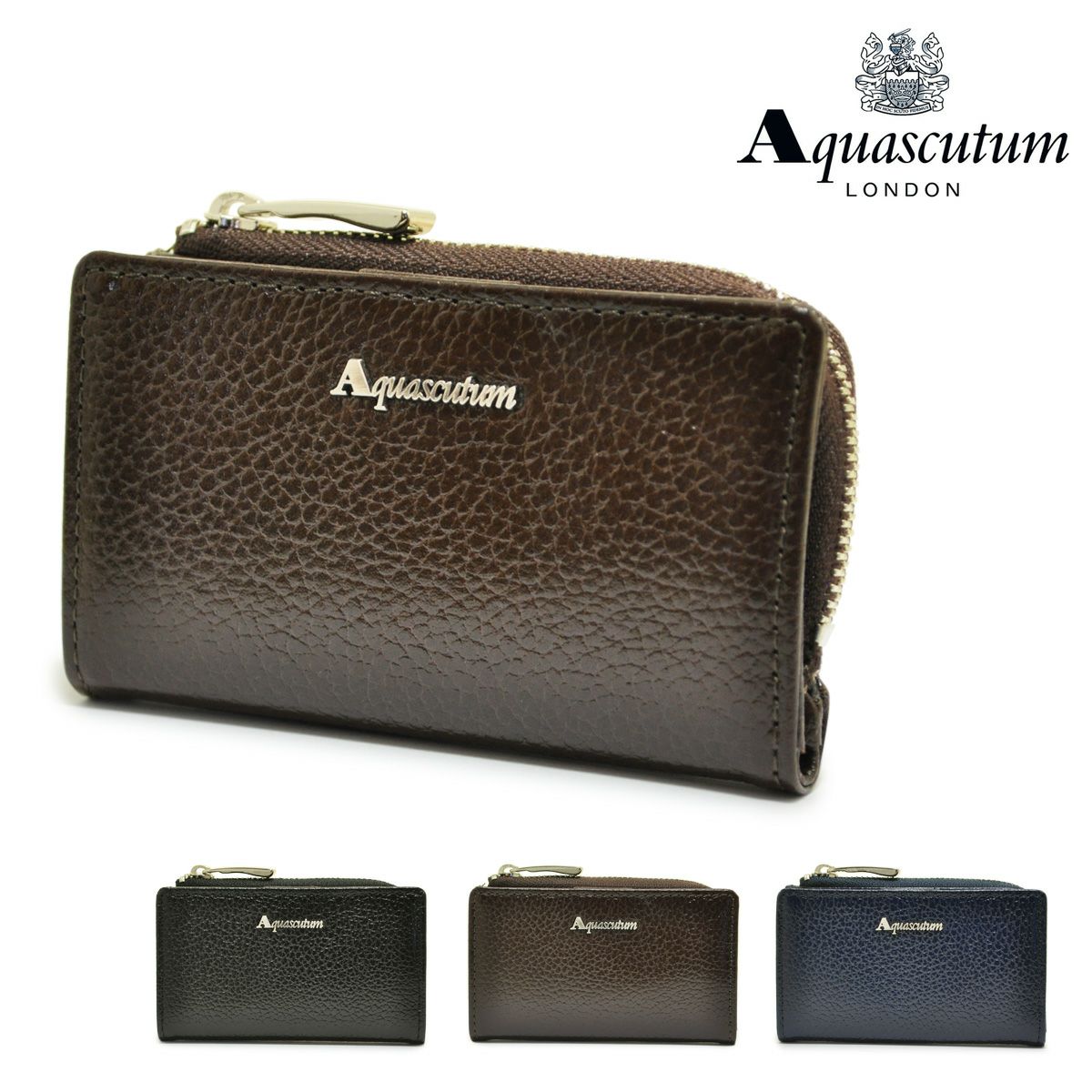 アクアスキュータム キーケース メンズ リバプール Aquascutum 撥水 本革 レザー 日本製 キーケース キーホルダー サックスバー Sac S Bar公式サイト