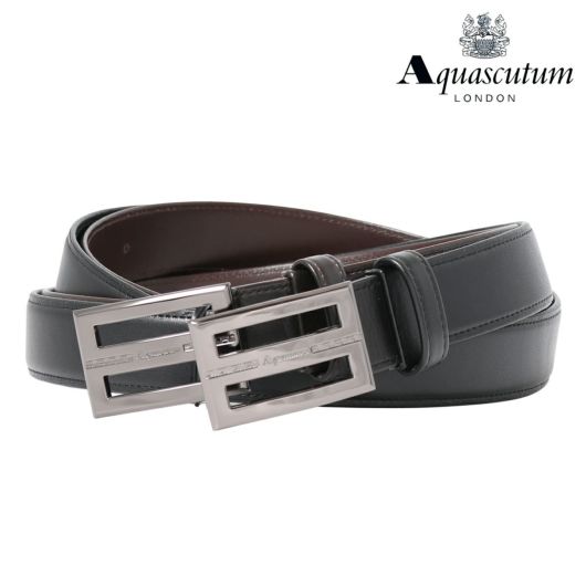 アクアスキュータム ベルト メンズ 620014 Aquascutum｜本革 レザー