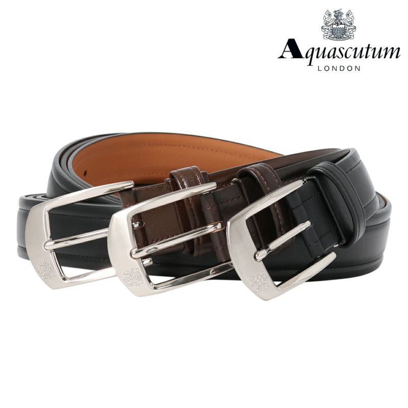アクアスキュータム ベルト メンズ 4100118 Aquascutum｜本革