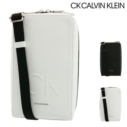 シーケー カルバンクライン ショルダーバッグ 本革 メンズ ロゴス 816151 CK CALVIN KLEIN | ミニショルダー 縦型 牛革  レザー | ショルダーバッグ | サックスバー SAC'S BAR公式サイト