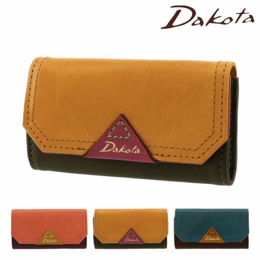 ダコタ キーケース カンターレ 本革 4連 レディース <br>0030094 Dakota │ 大人 上品 シンプル レザー 牛革 イタリアンレザー