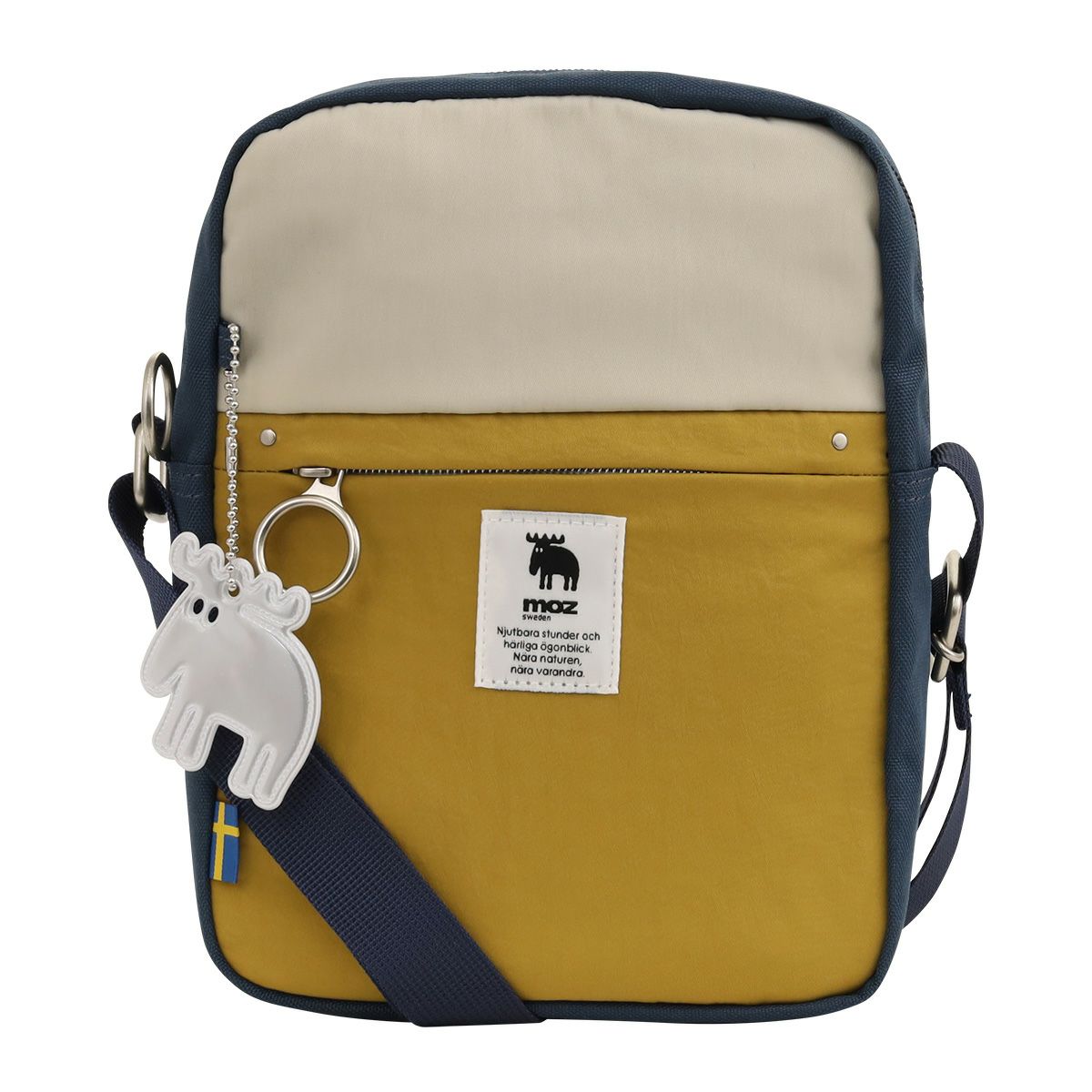 アッシュネイビー×マスタード