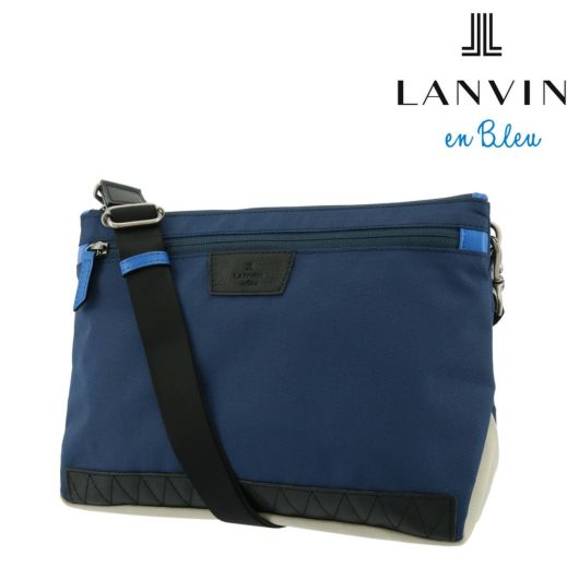 ランバンオンブルー ショルダーバッグ 2WAY 本革 メンズ 341047 LANVIN en Bleu｜サコッシュ クラッチバッグ 牛革 レザー |  ショルダーバッグ | サックスバー SAC'S BAR公式サイト