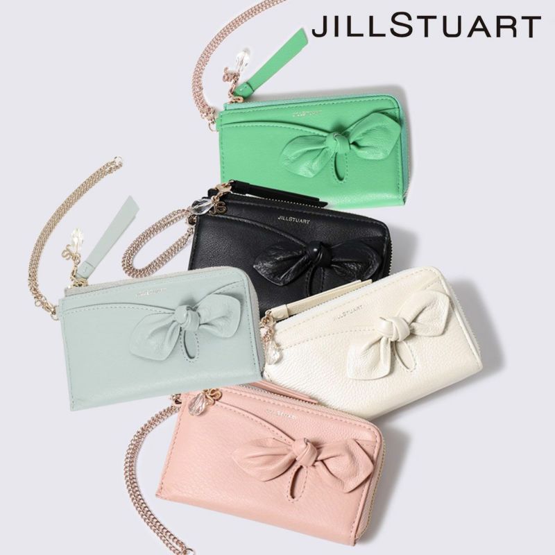 ジルスチュアート パスケース 小銭入れ 本革 ギフト レディース アンティーク JSLW2AE1 JILLSTUART | マルチケース コインケース  定期入れ 牛革 レザー リボン | カードケース・IDケース | サックスバー SAC'S BAR公式サイト