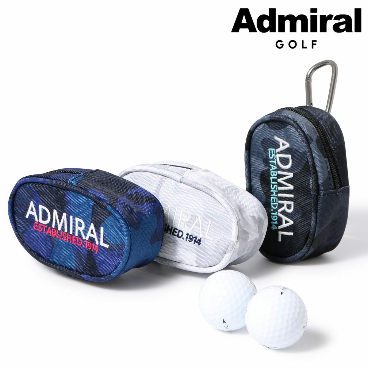 アドミラル ゴルフ ボールポーチ メンズ ADMG2AE1 Admiral | ボール