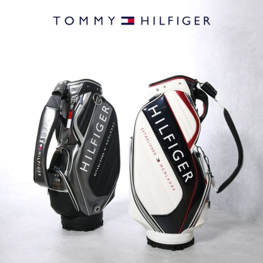 トミー ヒルフィガー キャディバッグ カート型 9型 46インチ対応 エナメルミックス メンズ THMG2SC5 Tommy Hilfiger | ゴルフバッグ  エナメル | キャディバッグ | サックスバー SAC'S BAR公式サイト