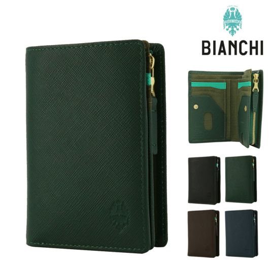 ビアンキ 二つ折り財布 本革 メンズ フランコ BIA2004 Bianchi | 縦型