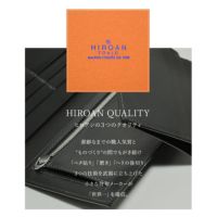 ヒロアン 二つ折り財布 小銭入れ無し プロシモ メンズ HM-201823