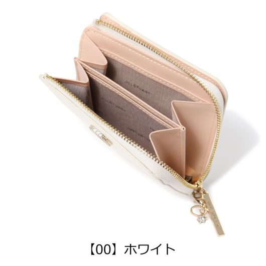 ジルスチュアート 本革 レザー 二つ折り財布 レディース ジルスチュアート 本革 レザー 二つ折り財布 レディース