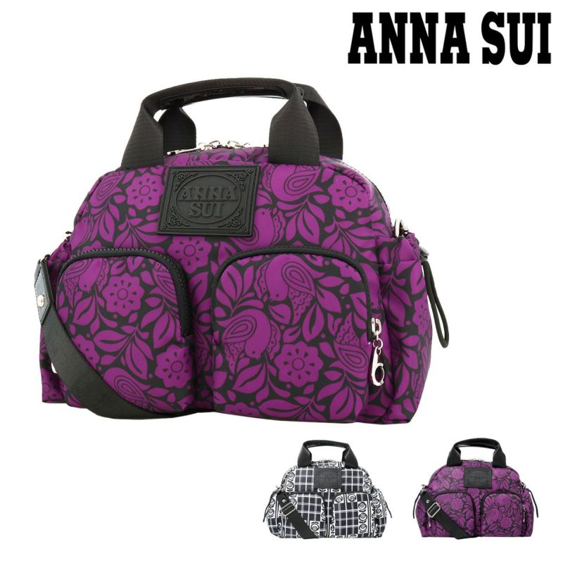 【レビュー投稿で+5％還元】アナスイ ボストンバッグ レディース ジャーニー 316302 ANNA SUI ミニボストン ショルダーバッグ 花柄 総柄 旅行 クリスマス_mp クリスマス_wp アナスイ ボストンバッグ レディース ジャーニー 316302 ANNA SUI