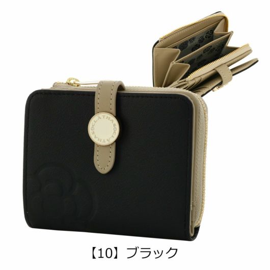 クレイサス 二つ折り財布 レディース 本革 ブラン 188402 CLATHAS