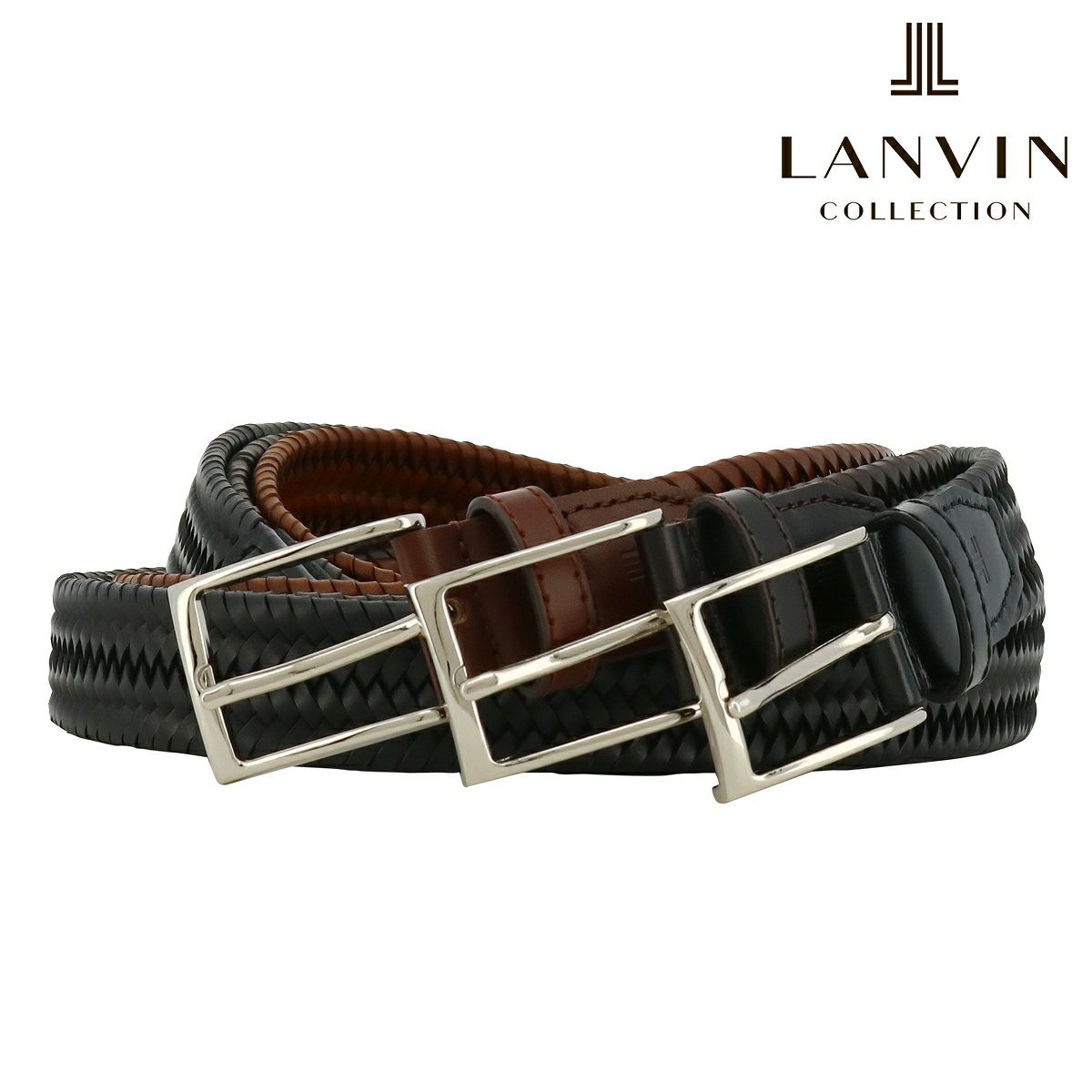 ランバンコレクション ベルト リバーシブル JLMBD001 LANVIN