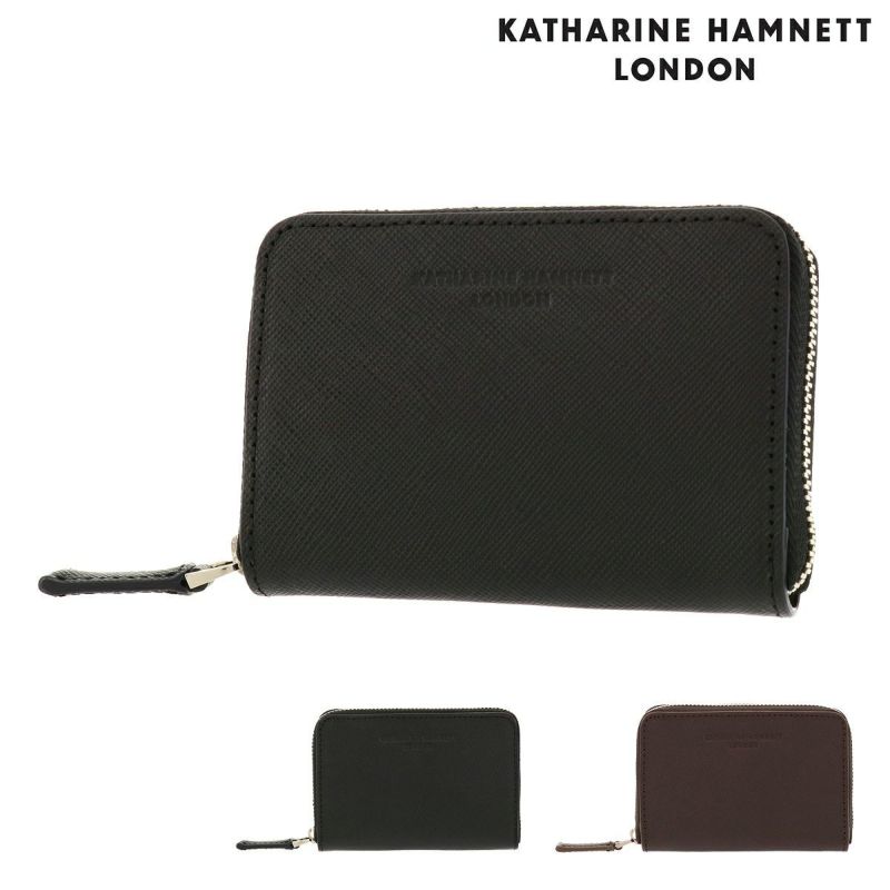 【レビュー投稿で+5％還元】キャサリンハムネット 財布 小銭入れ ラウンドファスナー メンズ 490-57000 KATHARINE HAMNETT ケース 牛革 本革 レザー 開運 一粒万倍日 クリスマス_mp 000000133445-01-l.jpg?t=