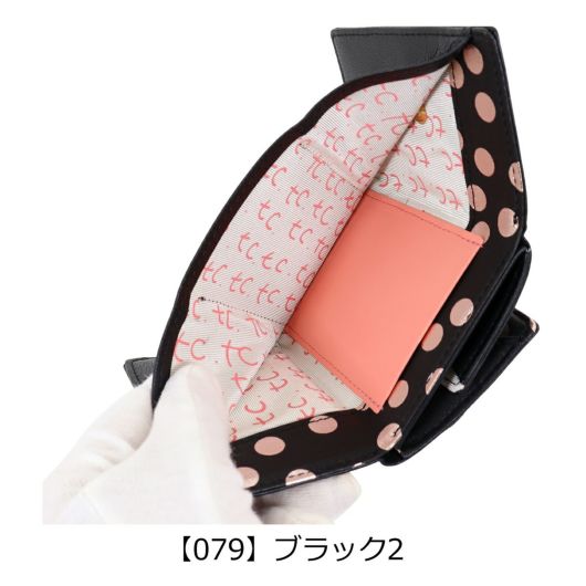 ツモリチサト キャリー 三つ折り財布 本革 tsumori chisato CARRY