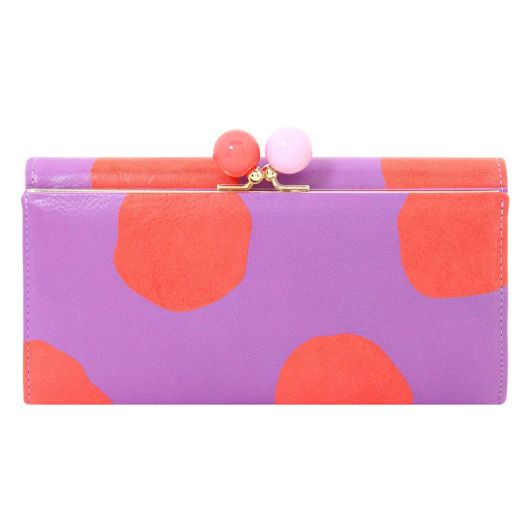 【レビュー投稿で+5％還元】ツモリチサト キャリー 長財布 かぶせ がま口 本革 tsumori chisato CARRY ズームドット レディース 57304 日本製 │ ドット 水玉 ロングウォレット レザー ガマ口 クリスマス_mp クリスマス_wp ツモリチサト キャリー 長財布 かぶせ がま口 本革 tsumori chisato