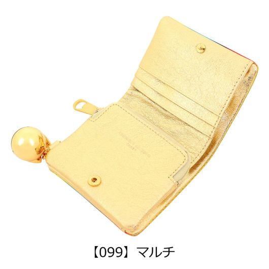 ツモリチサト キャリー 二つ折り財布 本革 tsumori chisato CARRY