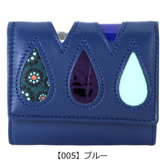 ツモリチサト キャリー 三つ折り財布 本革 tsumori chisato