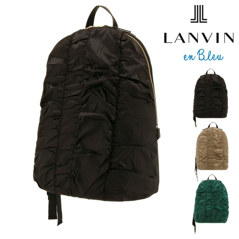 ランバンオンブルー リュック A4レディース シャトン 483711 LANVIN en 