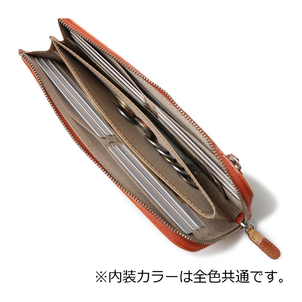アルカン 長財布 L字ファスナー 本革 メテオール レディース 1216-630  