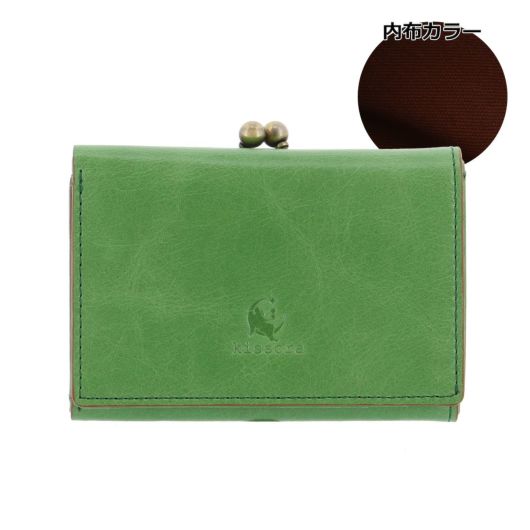 ♡お取り置き♡アマゾナイトバラ　グリーンサクラ瑪瑙　ケセラバラ　ラピスラズリ キソラ 三つ折り財布 レディース KIVP-102 kissora ATHENS | 札入れ