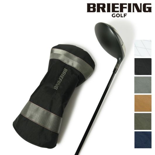 ブリーフィング ゴルフ ドライバーカバー ヘッドカバー メンズ レディース<br> BRG223G26 ウルフグレー DRIVER COVER XP WOLF GRAY 軽量 防水 22AW